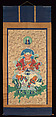 A Guardian King, Unidentified artist, Hanging scroll; color on silk, China