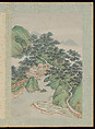 Landscapes, Shangrui (Chinese, born 1634–?), Album of eight leaves; ink and color on paper, China