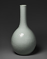 Bottle, White porcelain with incised design (Arita ware, Ko Imari style), Japan