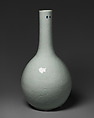 Bottle, White porcelain with incised design (Arita ware, Ko Imari style), Japan