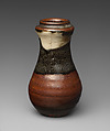 Tea Jar, Clay covered with glaze (Seto ware), Japan
