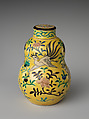 Bottle for Sweets, Eiraku Hozen (Japanese, 1795–1854), Paste decorated with polychrome and transparent enamels (Kyoto ware), Japan