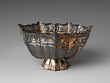 Foliated cup, Silver, China