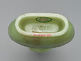 Vase circled with a chi dragon, Jade (nephrite), China