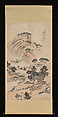 Landscape, Li Kui (Chinese, 1789–1876), Hanging scroll; ink and color on paper, China