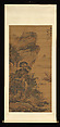 Hermit-Fisherman on a Spring River, Lan Ying (Chinese, 1585–1664), Hanging scroll; ink and color on silk, China