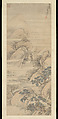 Snowscape, Unidentified artist, Hanging scroll; ink and color on paper, China