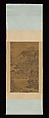 Landscape, Feng Qiyong (Chinese, active ca. 1730s), Hanging scroll; ink on silk, China