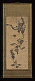 Grapevine and Squirrels, Unidentified artist, Hanging scroll; ink and color on paper, Korea