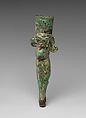Ferrule, Bronze inlaid with gold, China