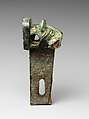 Chariot linchpin with a tiger head, Bronze, China