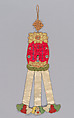 Pouch, Embroidered silk, Korea