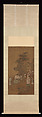 Elegant gathering in a garden, Unidentified artist, Hanging scroll; ink and color on silk, China