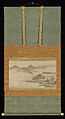 Landscape, Formerly attributed to Sōami (Japanese, died 1525), Hanging scroll; ink on paper, Japan