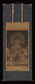 Buddha with Two Attendants, Unidentified artist Japanese (?), Hanging scroll; ink and color on paper, probably Japan