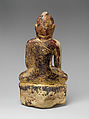 Seated Buddha, Alabaster, Burma