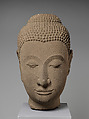 Head of Gautama Buddha, Stone, Thailand