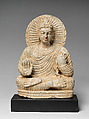 Seated Buddha (Study Collection), Stone, Pakistan (ancient region of Gandhara)