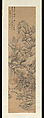 Landscape, Zhang Xiong Chinese, Hanging scroll; ink and color on paper, China