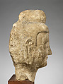 Head of a Buddha, Limestone with traces of pigment, China