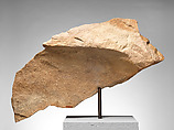 Figures on Horseback (Section of a Rock Painting), Stone with pigments, India