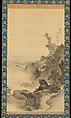 Landscape of Suzuka, Maruyama Ōkyo Japanese, Hanging scroll; ink and color on silk, Japan
