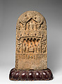 Stele with Pure Land Imagery, Limestone, China