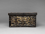 Writing box with Camões inscription, Wood, lacquer, gold and iron, Lower Burma, Kingdom of Pegu