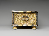 Casket, Ivory and Silver, Sri Lanka, Sinhalese-Dutch