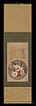 Praying Mantis and Three Toddlers, Hanging scroll; woodblock print; ink on paper with additional hand coloring, China