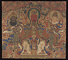The Holy Emperor Lord Guan, Woodblock print; ink on paper with additional hand coloring, China, Suzhou