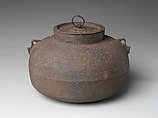 Tenmyō Kettle, Named “Taya Itome”, Cast iron, Japan