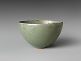 Teabowl, Stoneware with celadon glaze, Korea