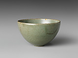 Teabowl, Stoneware with celadon glaze, Korea