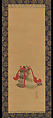 Tortoises and Crabs, Shibata Zeshin Japanese, Hanging scroll; ink on silk, Japan