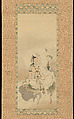 Kannon, Shibata Zeshin  Japanese, Hanging scroll; color on silk, Japan