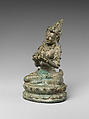 Seated Esoteric Buddhist Female Deity, Bronze, Indonesia (Java)