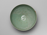 Bowl, Stoneware with inlaid decoration under celadon glaze, Korea