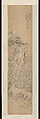 Landscape, Ren Xiong (Chinese, 1823–1857), Hanging scroll; ink and color on paper, China
