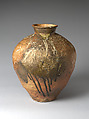 Storage Jar, Stoneware with natural ash glaze (Shigaraki ware), Japan