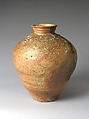 Storage Jar, Stoneware with natural ash glaze (Shigaraki ware), Japan
