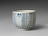 Soba cup, Porcelain with underglaze blue (Hizen ware), Japan