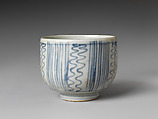 Soba cup, Porcelain with underglaze blue (Hizen ware), Japan