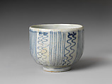 Soba cup, Porcelain with underglaze blue (Hizen ware), Japan