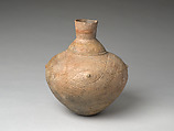 Spouted Vessel, Earthenware with cord-marked and incised decoration (Tōhoku region, Tokoshinai 5 type), Japan