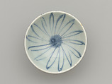 Wine cup, Porcelain with underglaze blue (Hizen ware), Japan
