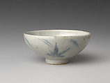 Wine cup, Porcelain with underglaze blue (Hizen ware), Japan