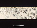 Three Friends, Xugu (Zhu Huairen) (Chinese, 1823–1896), Handscroll; ink and color on paper, China