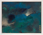 Approach of the Storm, Chang Dai-chien (Zhang Daqian)  Chinese, Framed panel; ink and color on paper, USA