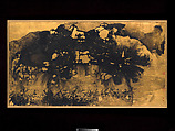 Splashed Ink Landscape, Chang Dai-chien (Zhang Daqian) Chinese, Framed painting; ink and gold leaf on paper, USA